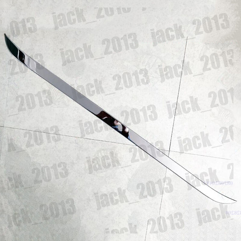 Steel Chrome REAR Tail Door Trunk Lid Strip Trim for Ford Mondeo Fusion 2013-20