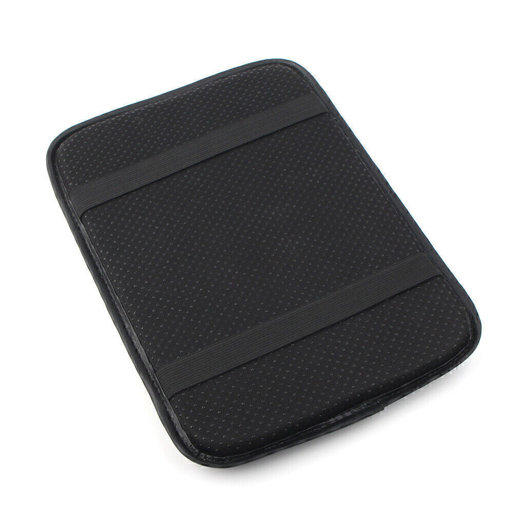 Carbon Fiber Armrest Pad Cover Center Console Box Cushion Mat Cover for JAGUAR