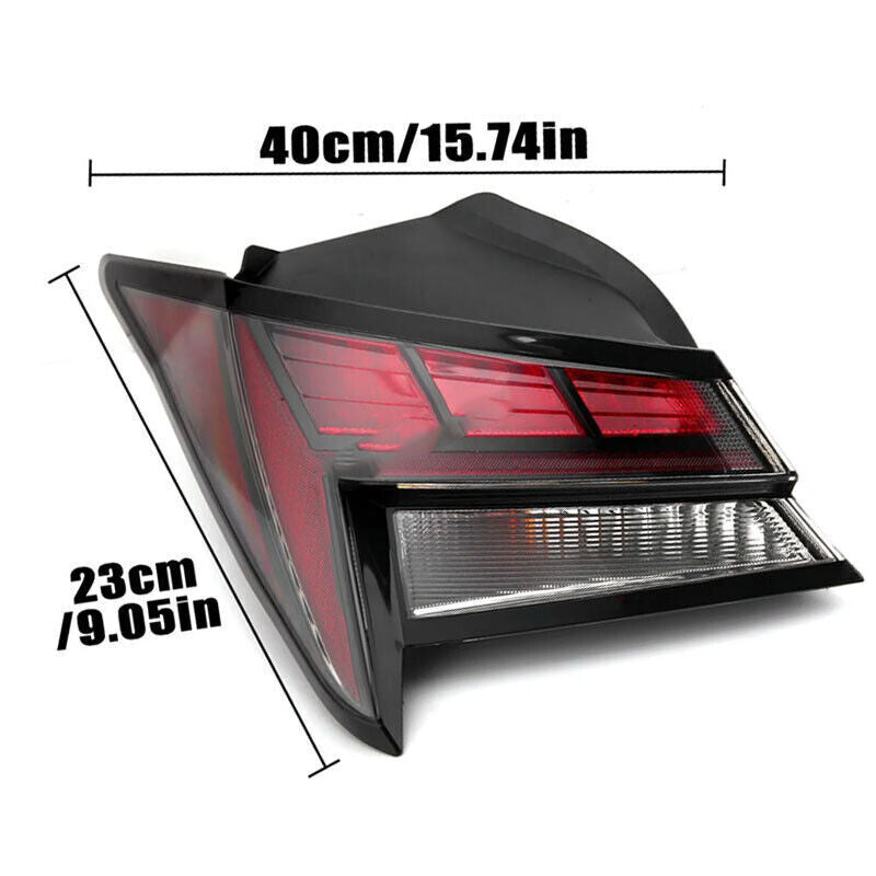 1Pair for Hyundai for Elantra 2021-2023 Outer Rear Tail Lights LED Left+Right