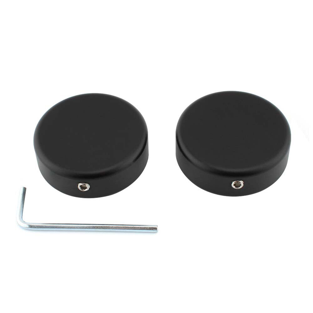 Motorcycle Upper Fork Stem Nut Cover Cap Black fit for Honda Rebel CMX 250 300