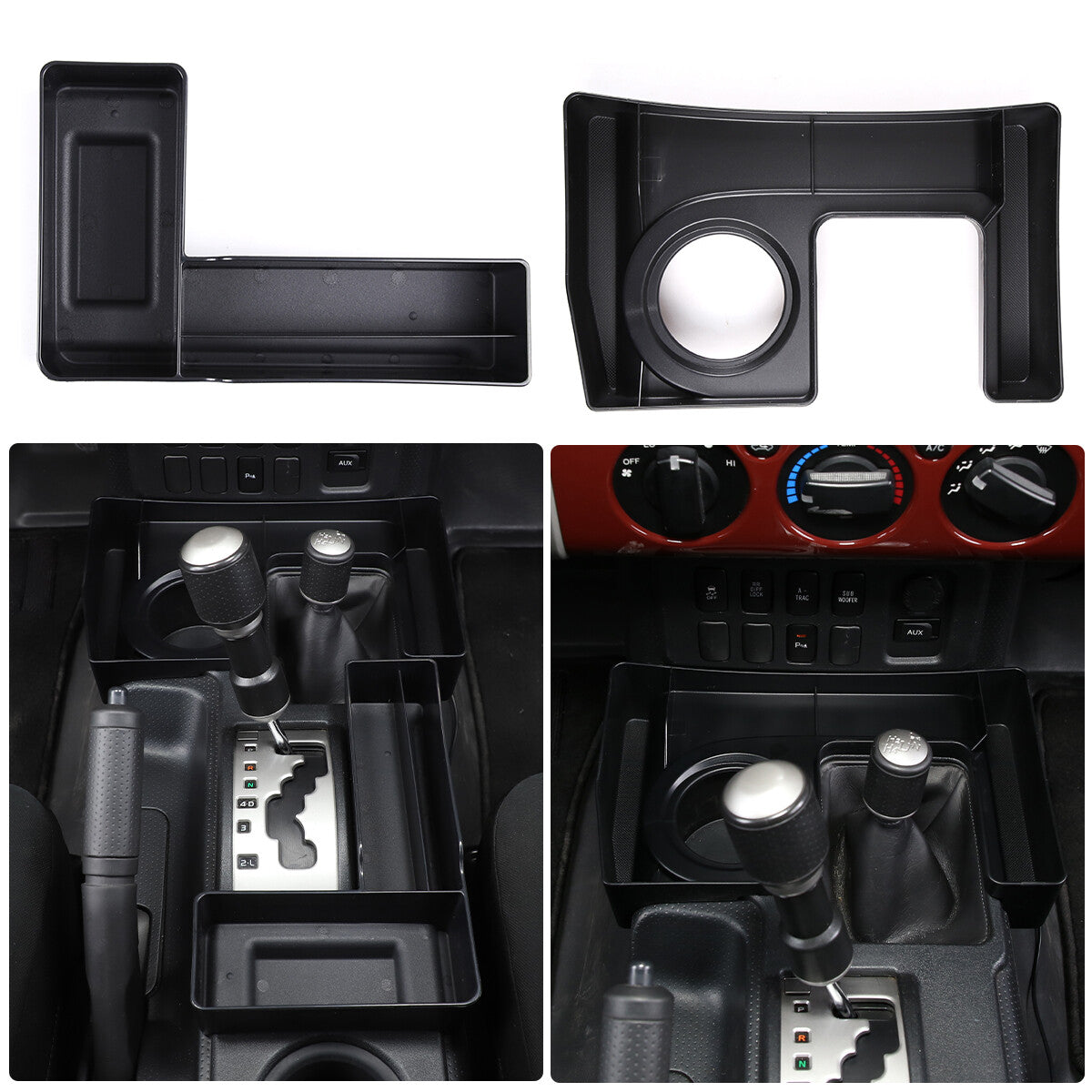 for Honda Accord 2013-17 Real Carbon Fiber Interior Door Handle Cover Trim Kit- v