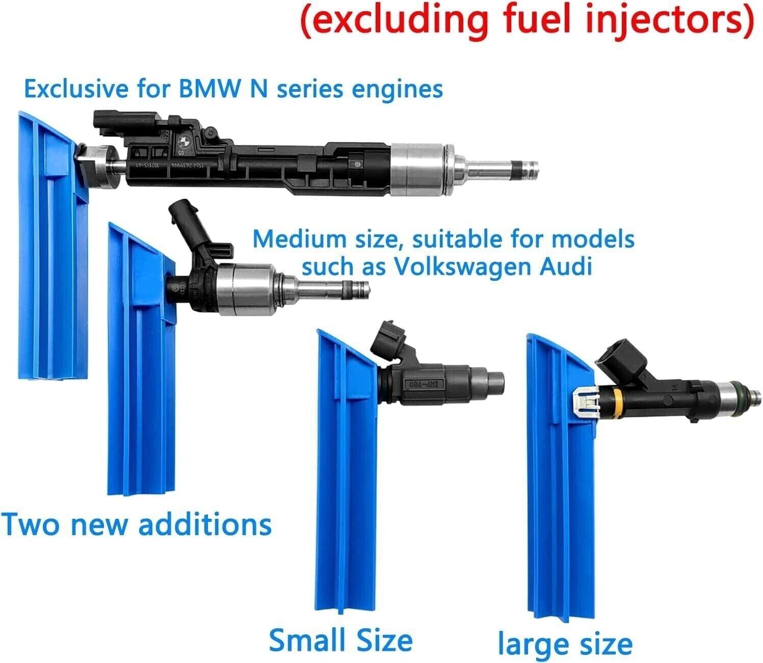 Fuel Injector Flush Cleaner Adapter DIY Kit Car Cleaning Tool Nozzle