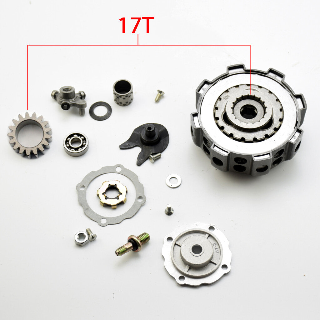 Explosion-proof Heavy Duty ASSEMBLY AUTO CLUTCH Pad SEMI 17T ATV Quad Z50 CT70