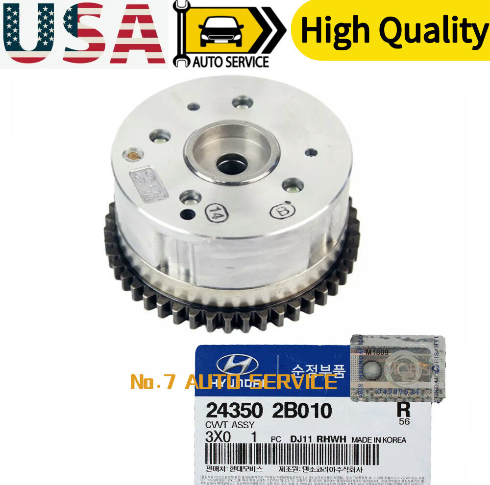 NEW HOT Timing Camshaft Gear CVVT for 10-11 for Kia Soul 1.6L 243502B000 24350-2B010