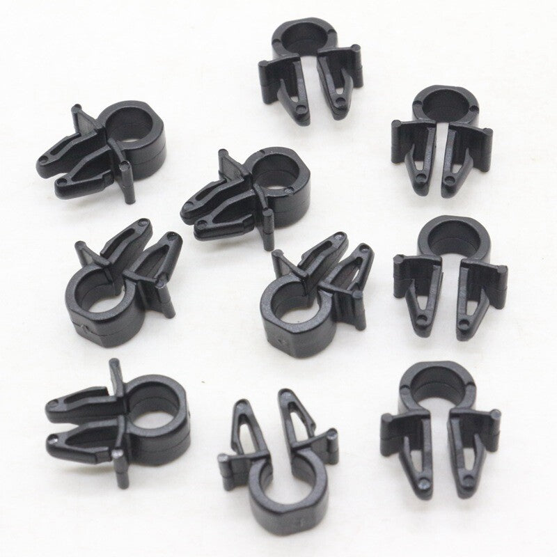 15-Pack Automotive Pole Wire and Cable Wiring Clips 5mm 3/16 inch ID for Nissan 84653-N7400