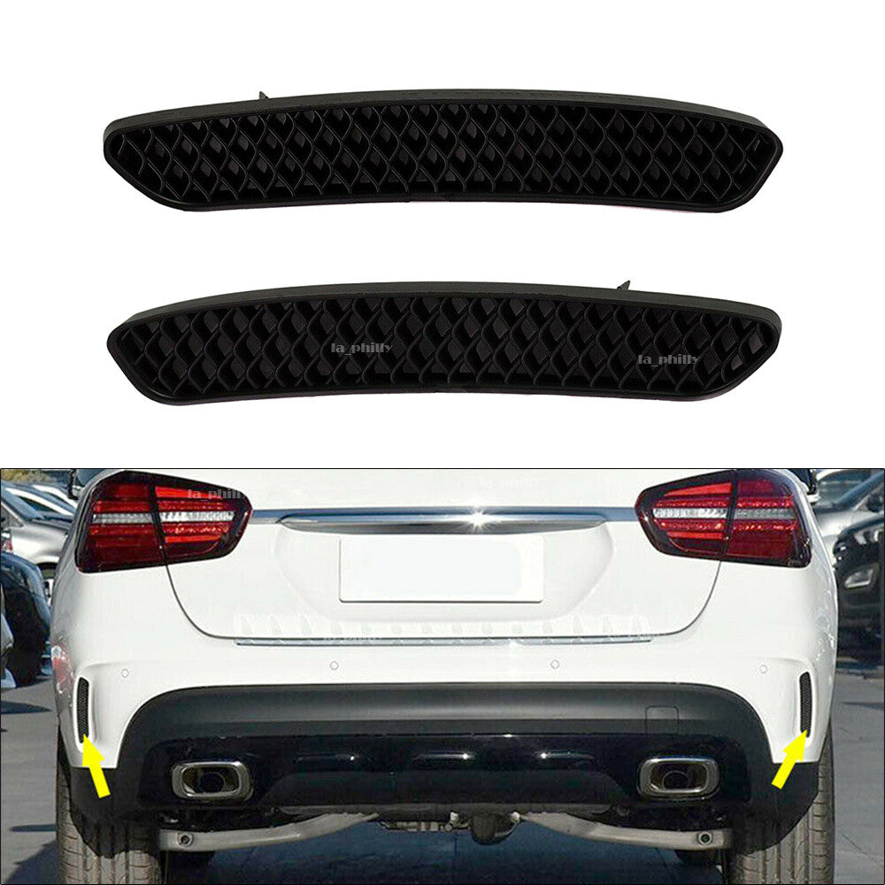 Rear RL Bumper Side Cover Grill for Mercedes for Benz 15-19 GLA250 15-19 GLA45 AMG Q