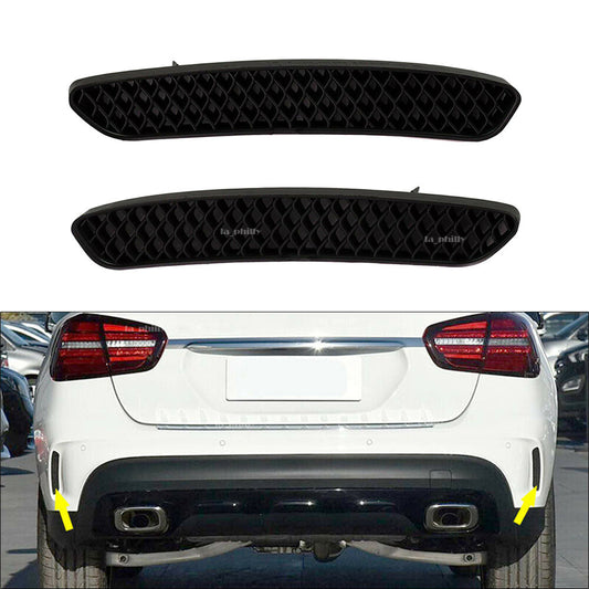 Rear RL Bumper Side Cover Grill for Mercedes for Benz 15-19 GLA250 15-19 GLA45 AMG Q