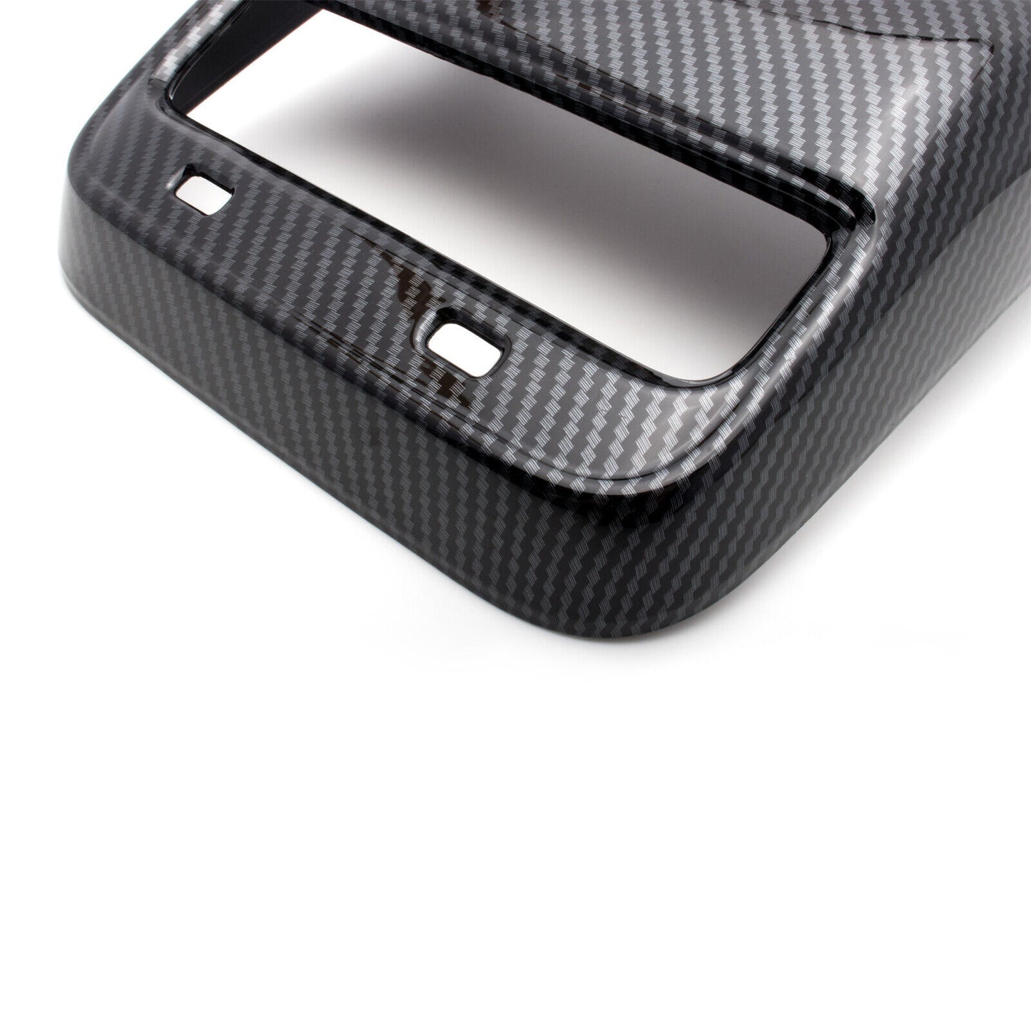 Carbon fiber patterned rear AC vent cover for Model 3 Y 2017-23- n