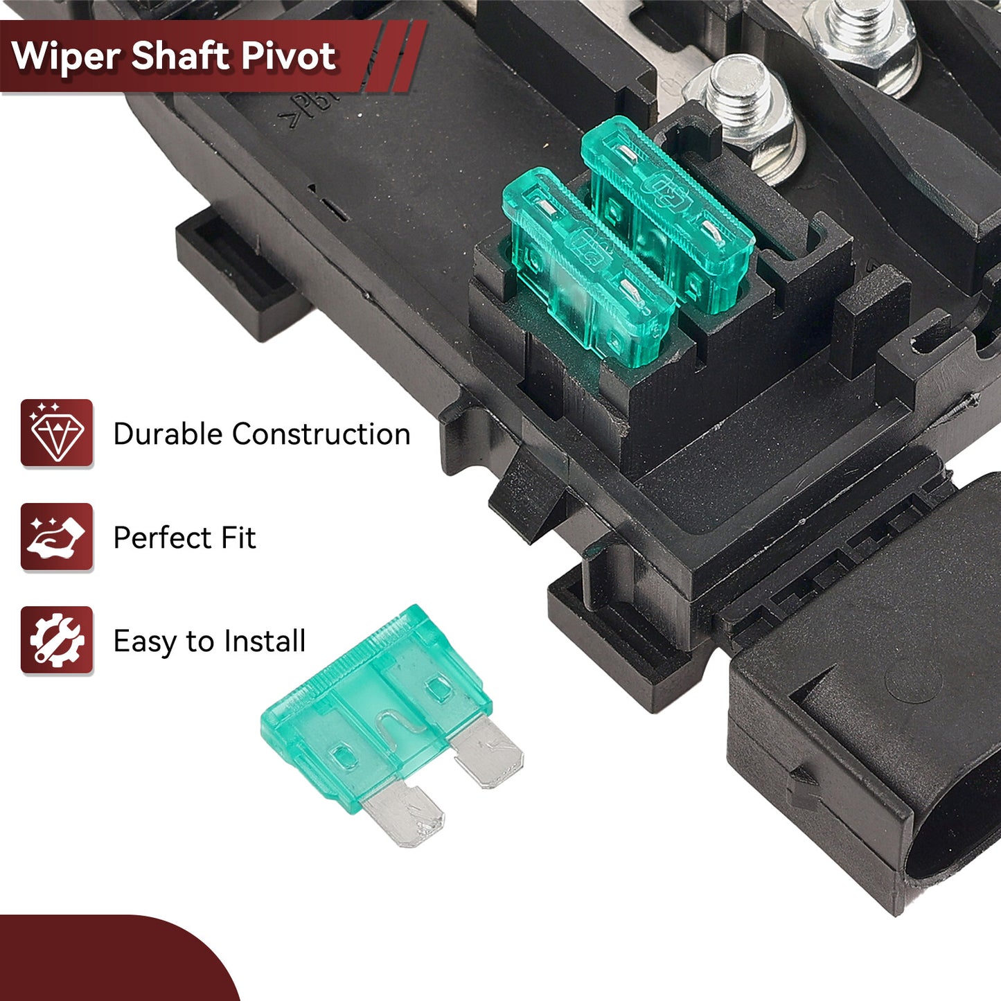for VW for Jetta for Golf MK4 Beetle 1.9TD GZ.W030 Fuse Box Battery Terminal 1J0937550A Q