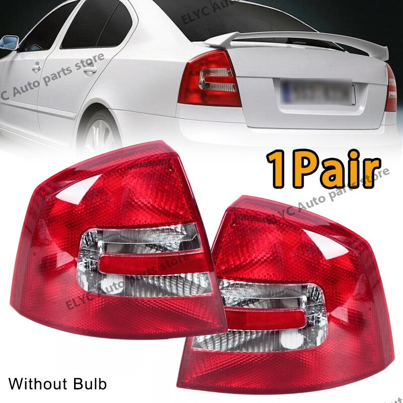 1 pair of side and rear taillights suitable for Skoda Octavia A5 RS sedan 2005-2008