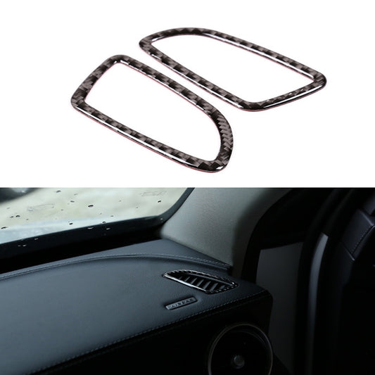 2-Piece Carbon Fiber Air Conditioner Cover Trim for Mercedes-Benz C-Class and GLC-Class (2015-19)