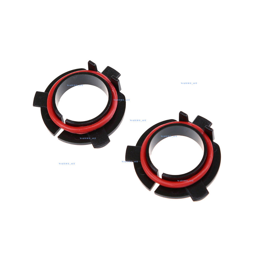 2Pcs for Mitsubishi H7 LED Headlight Bulb Adapter Holder Socket Base Retainer Q