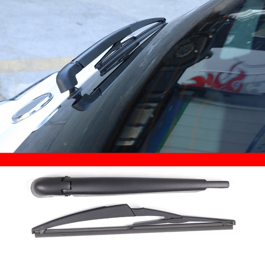 Black rear cover blade and arm kit tRIM for Fiat 500 2007 - 2017 n
