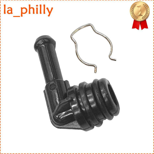 Thermostat Housing Bypass Nipple With Clip for Sorento 3.3L 3.5L 2009-2018 Black Q