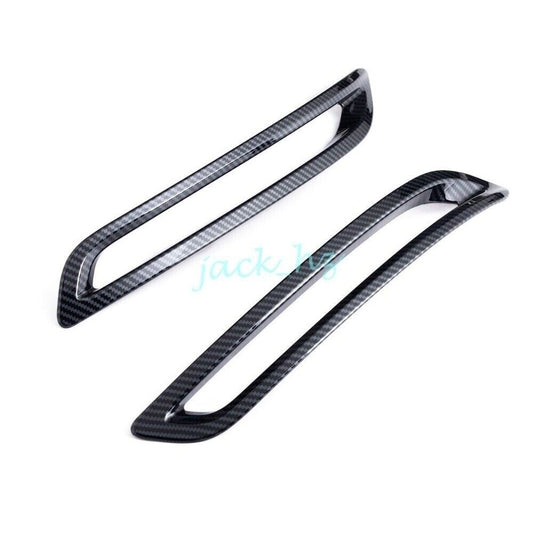 2Carbon Fiber Rear Fog Light Cover Trims Accessories for Honda Accord 2023-2024 n