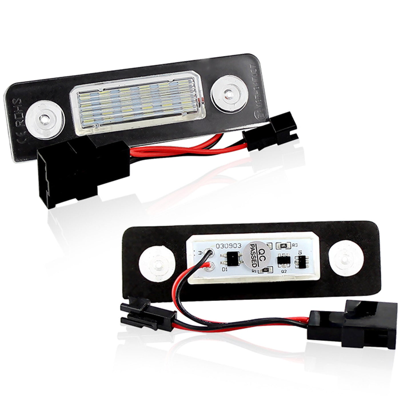 Premium LED license plate lighting for Skoda Octavia 1Z 2008 - 2011 2012 2013 Q