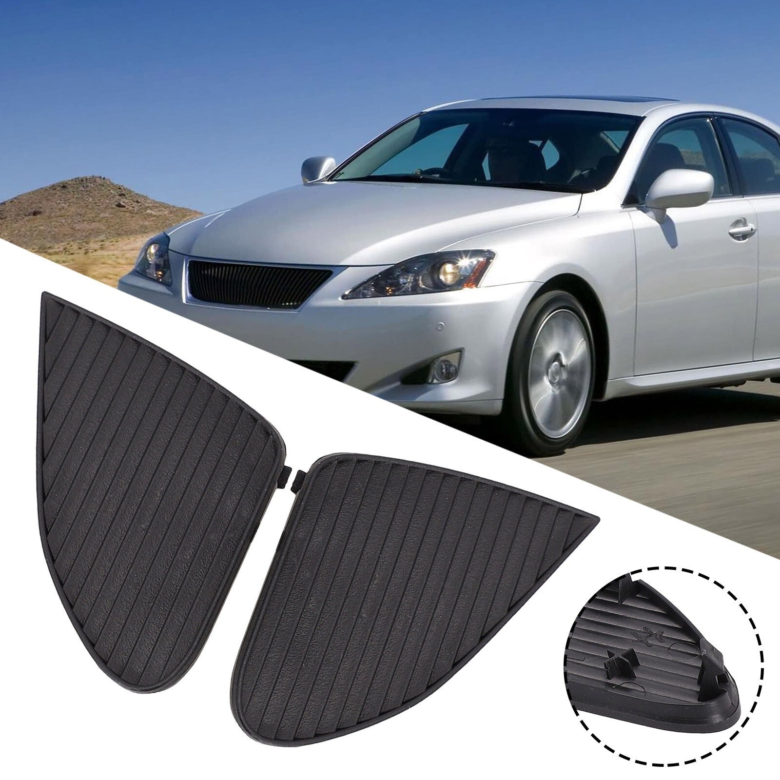 Door handle cover car parts, easy to install, front left replacement
