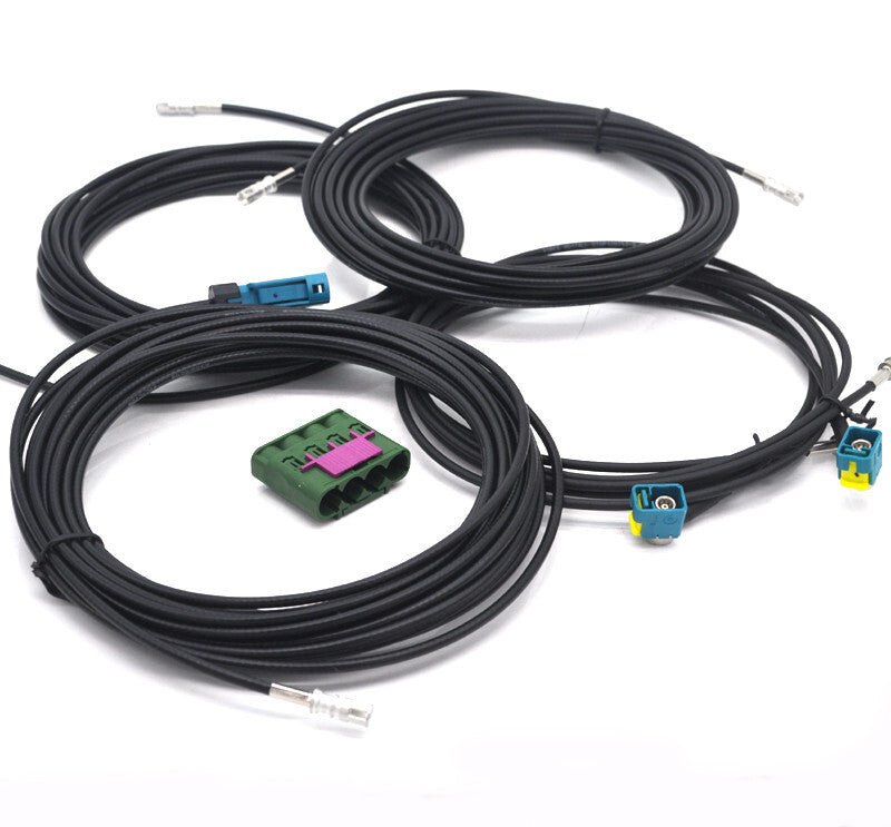 Retrofit 360 view SURROUND Cable wiring Camera for Mercedes W206 C W223 S W213 E v