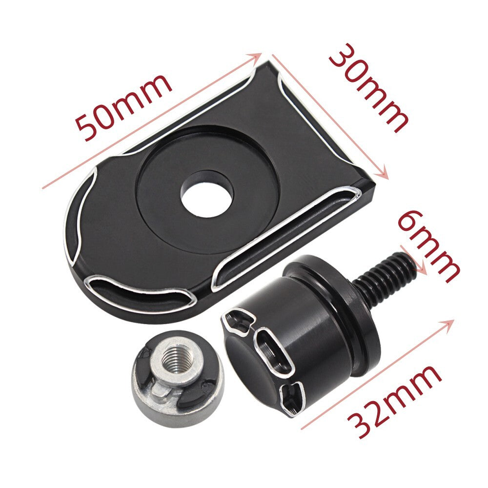 Rear for seat bolt latch screw mounting tool cover nut kit for Harley-Davidson Softtail - n