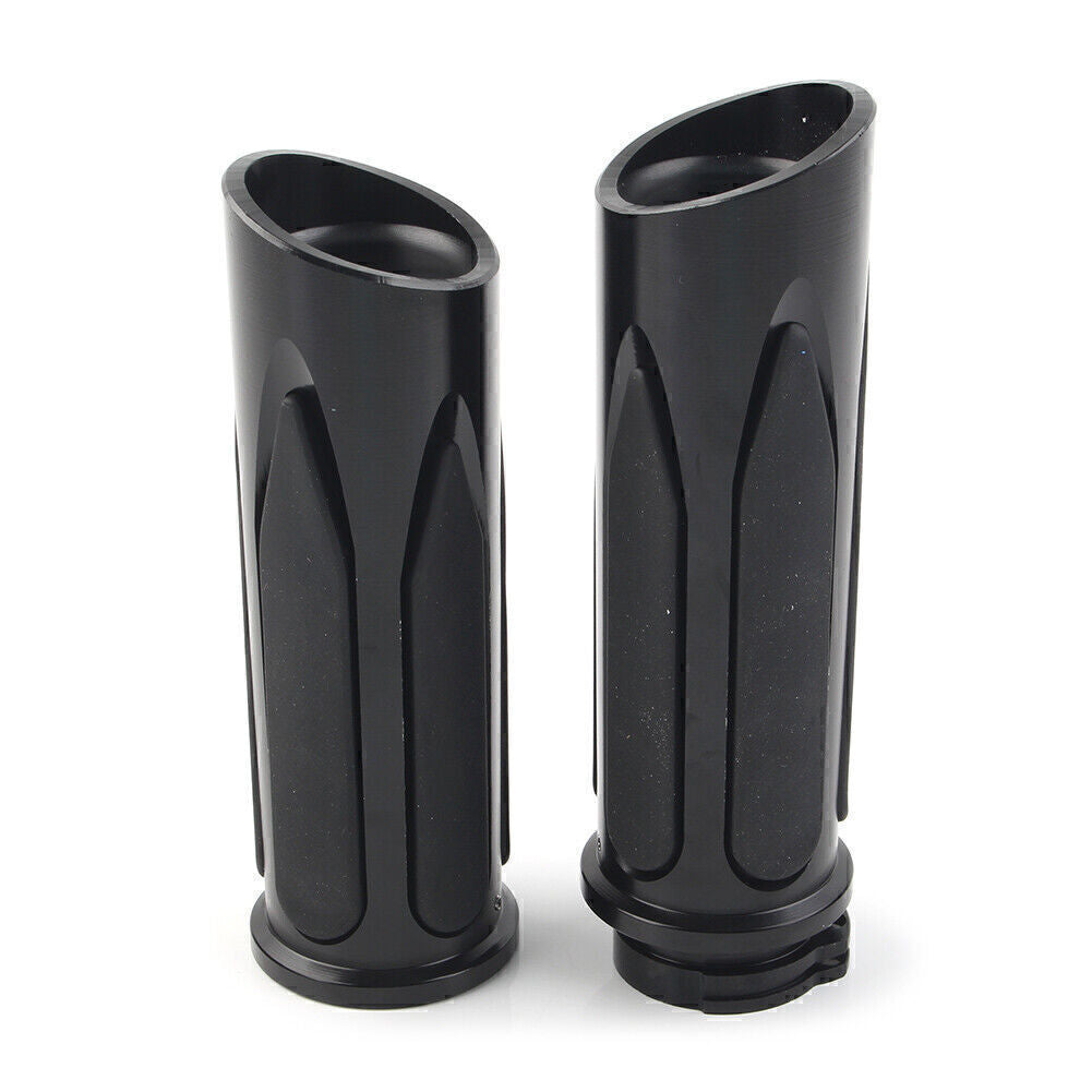 Handlebar Hand Grips Pair for Harley Touring Road Electra Glide Softail Breakout