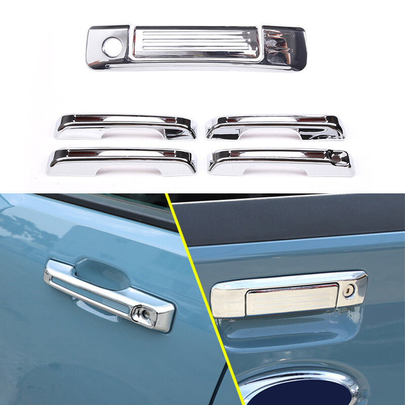 6-Piece Front and Rear Door Handle Cover Trim Kit for Maverick 2022-2023 n
