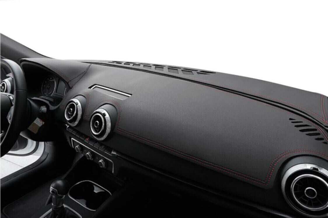 1PCS PU leather Dashboard Dash Mat Non-slip DashMat Sun Shade Pad For A3 2014-20