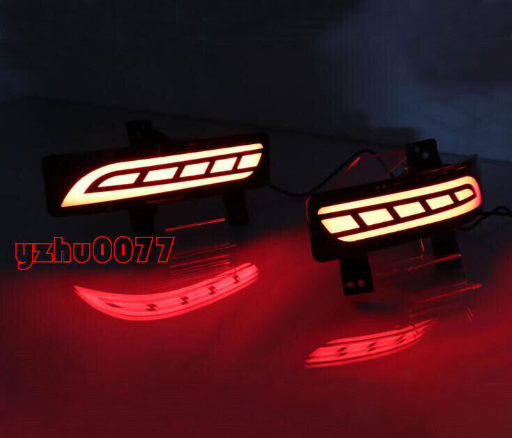 2020-2022 for Honda CR-V W/Cable LED Rear Bumper Fog Light/ Brake Warning Lights