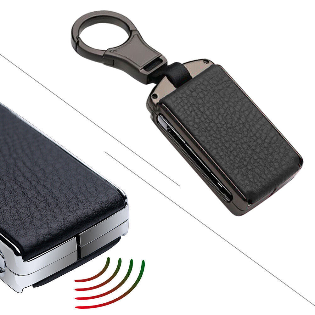 Fit for Volvo XC60 XC40 S90 XC90 V90 2018 - 2020 Leather Car Key Case Cover Shell