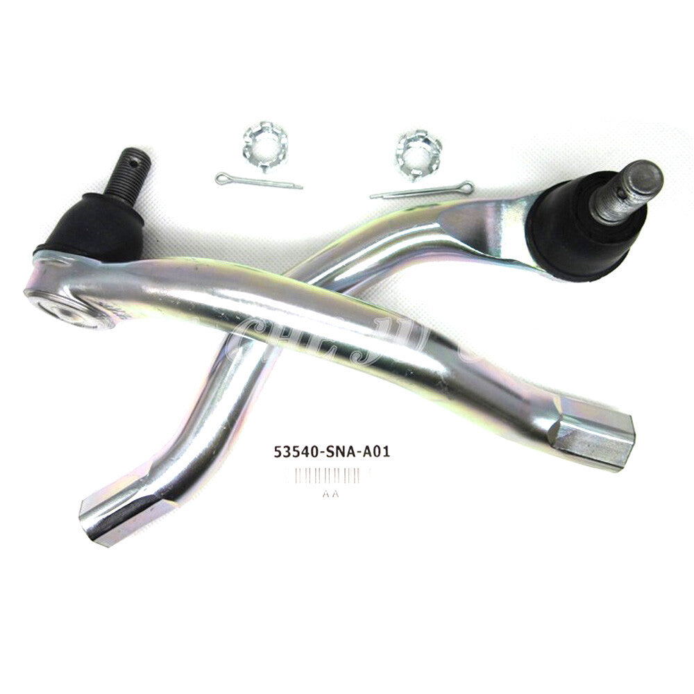 2-Piece Front Outer Tie Stick End Pair Set L/R for Honda for Civic 2006-2011 5354/60-SNA-A01- n