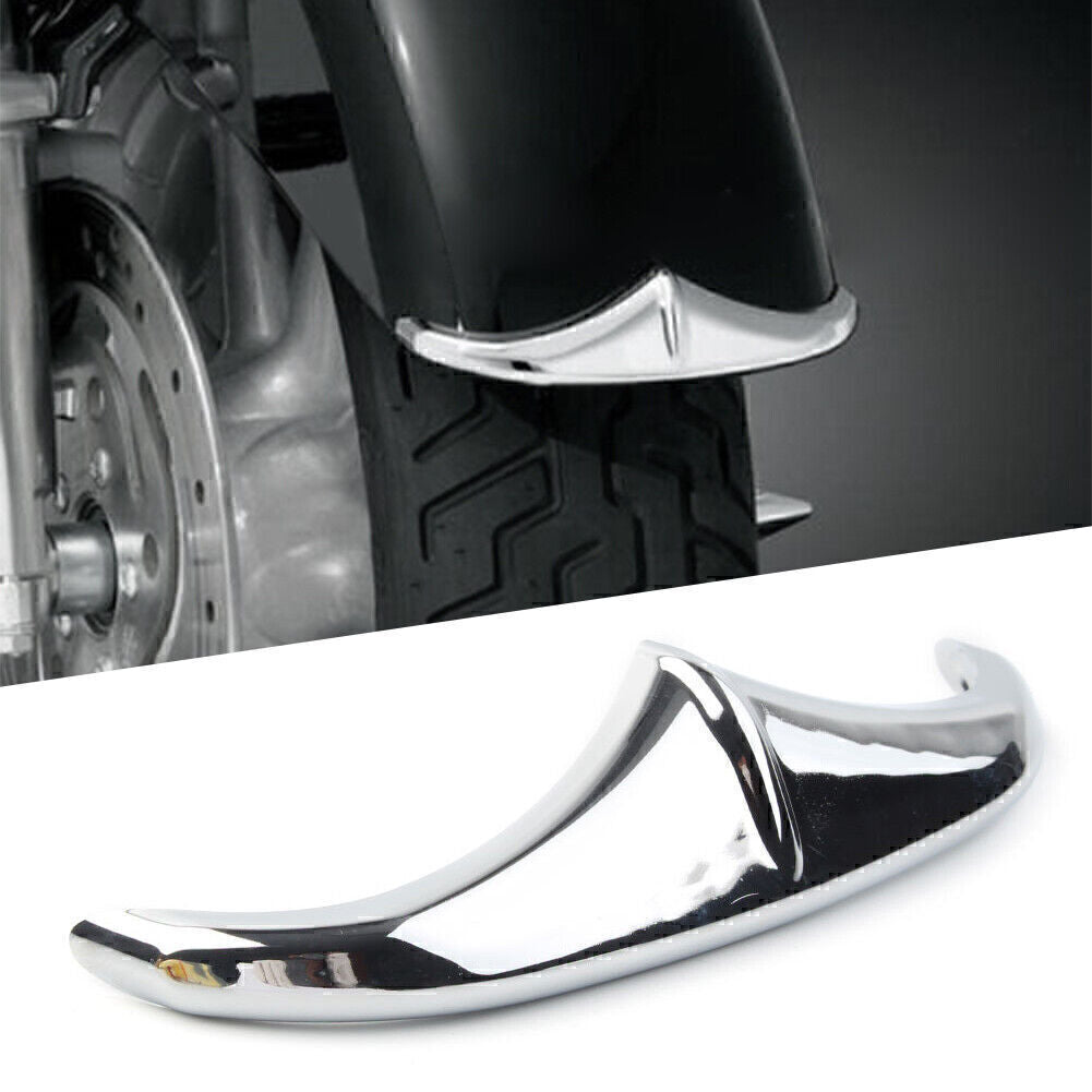 for Harley Davidson Chrome Front Fender Leading Edge Accent Trim Replacement Q