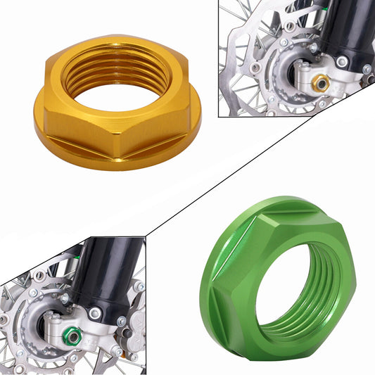 Motorcycle M18 Front Wheel Axle Nut Screw Bolt for YAMAHA YZ450F YZ250F YZ 250FX Q