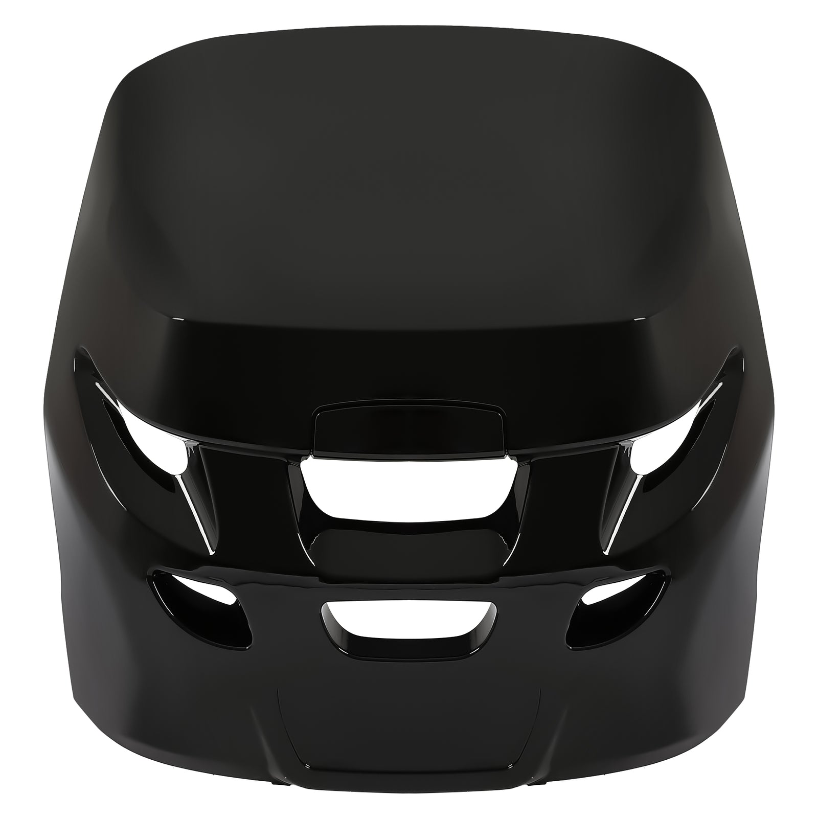Black #885354T01 ABS Top Cowling Airdam Cap for Verado Engine Hood Q