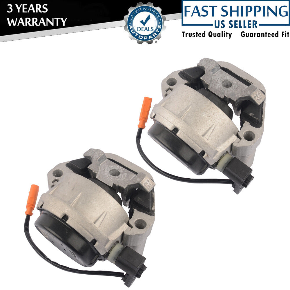 2-piece engine mount for Audi for A6 3.0 V6 AT Quattro Premium Plus Sedan 12-18