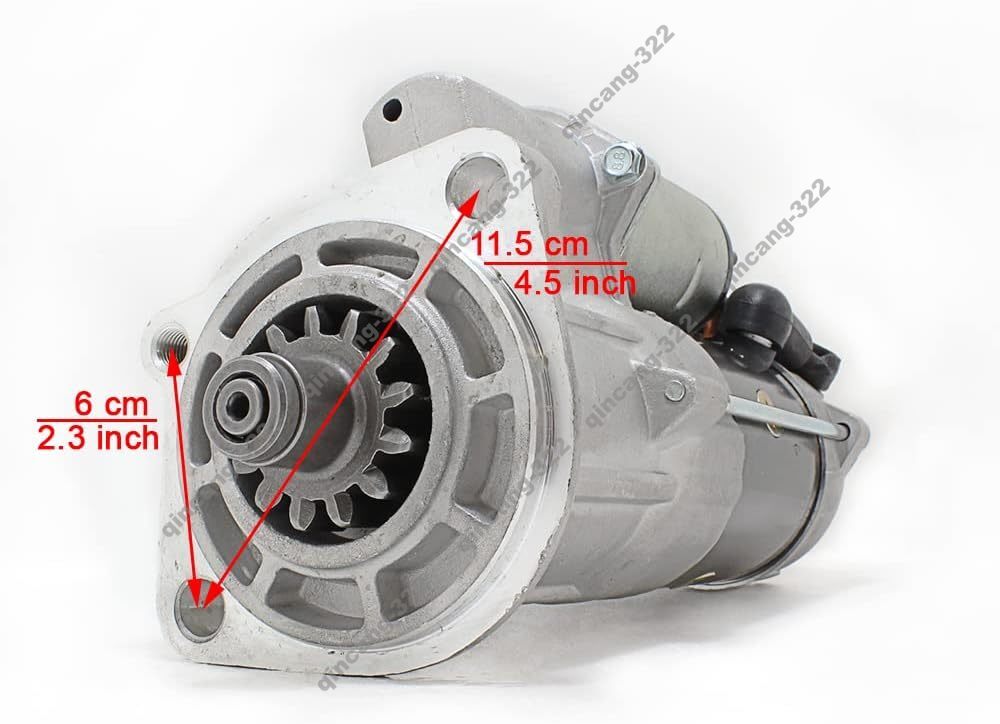 714/40521 Starter For JCB Excavator JS260SCT4 JS260LRT4 JS260LCT4 JS260NL Q