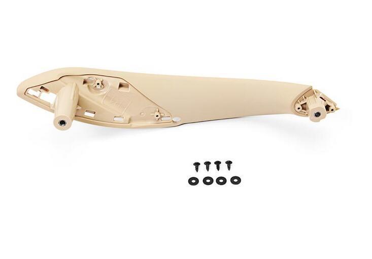 Right front beige interior door panel handle pull cover for F30 320i - n