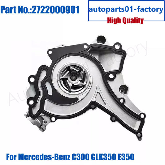 2722000901 New Engine Water Pump Fit for Mercedes-Benz C300 GLK350 E350