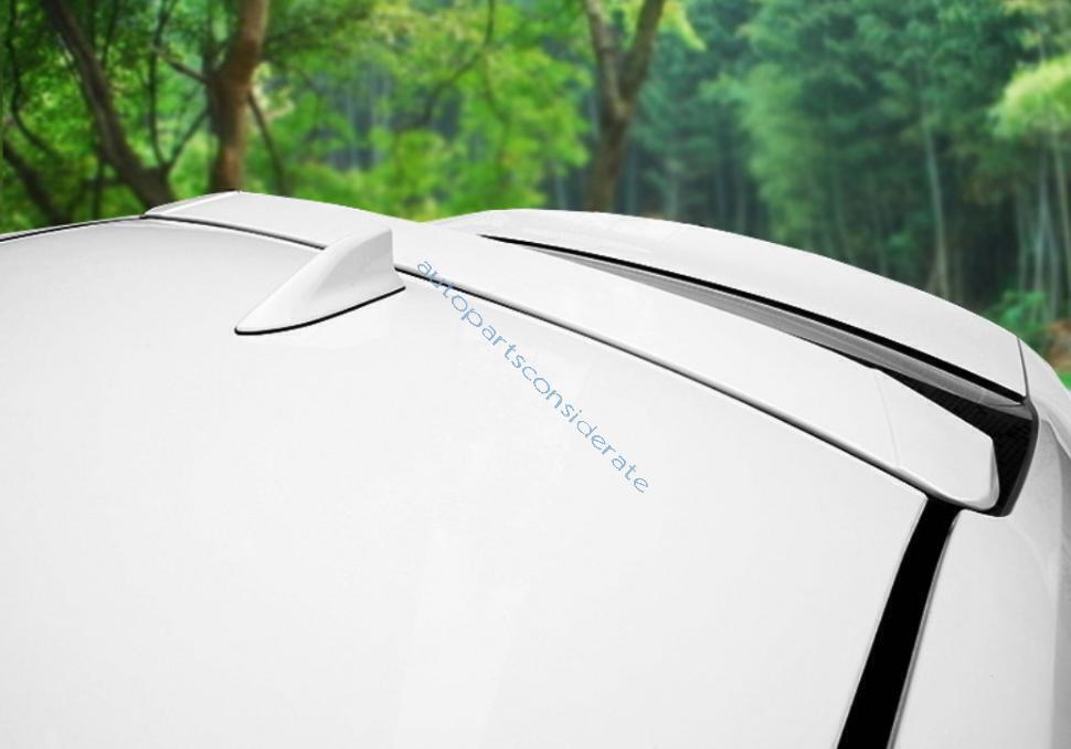 for Toyota for Corolla 14-2016 Pearly White Roof Trunk Spoiler Wing Flap Bar Trim 1X