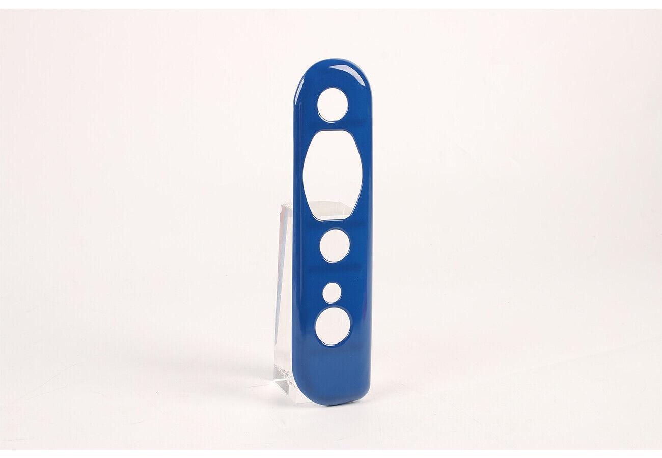 blue ABS Rear tailgate lock buckle panel cover trim 1x for Ford Bronco 2021-2023