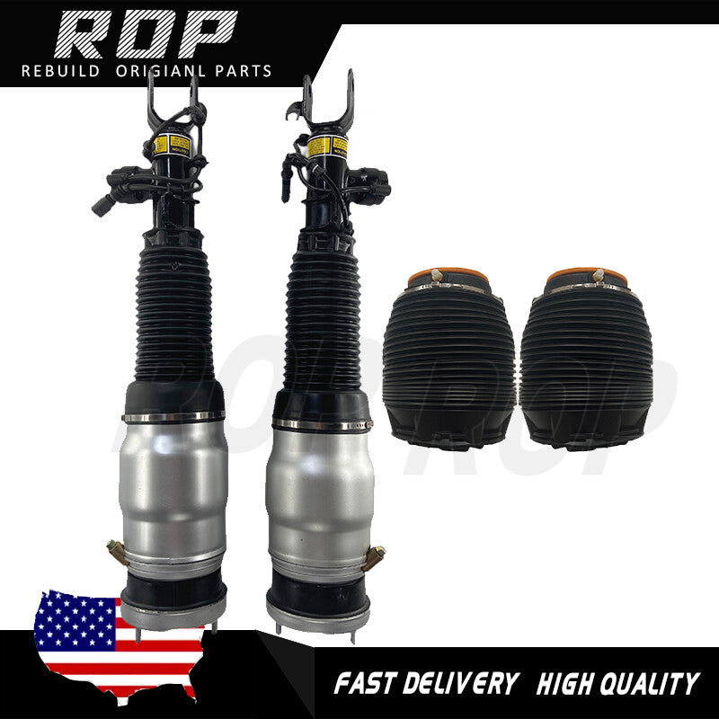 4PCS Front Air Suspension Shock Rear Spring Bags for Hyundai Equus for Genesis 09-16