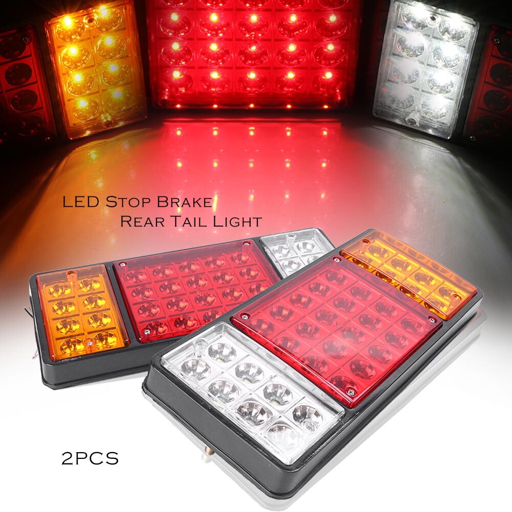 36 LED Stop Brake Rear Tail Light Indicator Reverse Lamp Trailer Truck RV