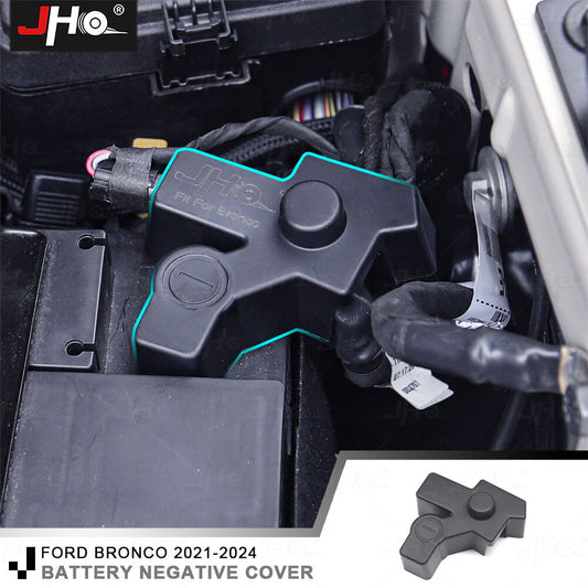 Battery Terminal Cover Positive Negative Top Post Cap for Ford Bronco 2021-2024