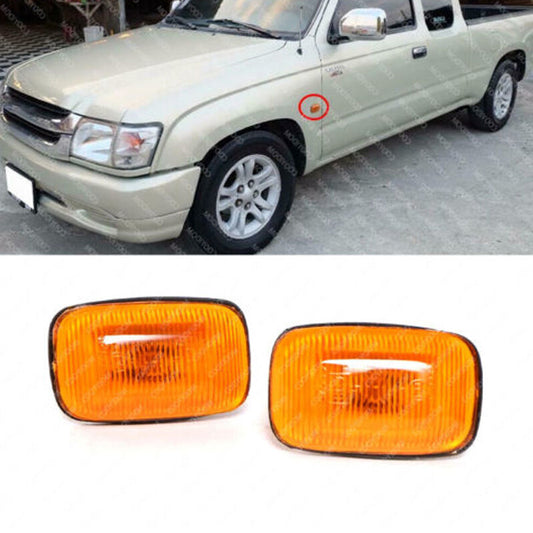 Side Marker Lamp Indicator Light 1 Pair For 1998-2004 for Toyota Hilux LN147 RZN169