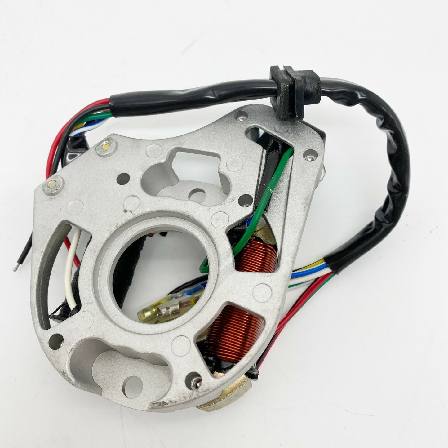 ATV Quad Stator Ignition Magneto Plate 50cc 110c 125 110cc chinese 2 Coil Taotao