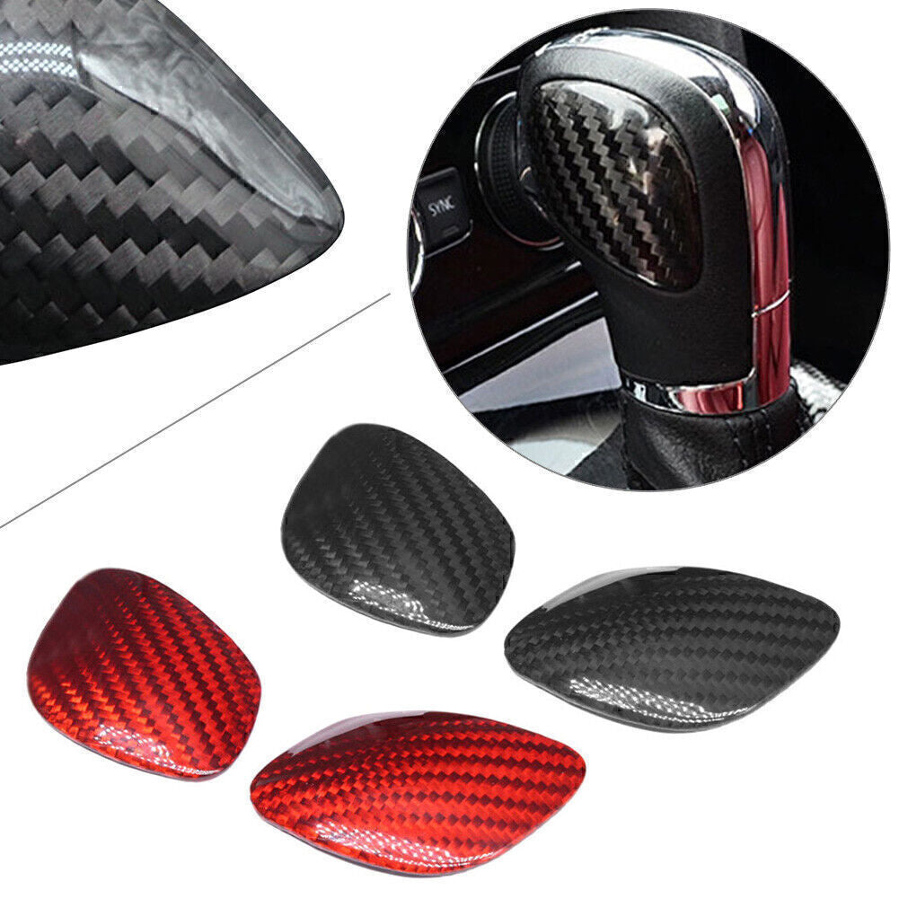 Carbon fiber car shift knife badge suitable for Volkswagen for Golf MK7 CC 2011+