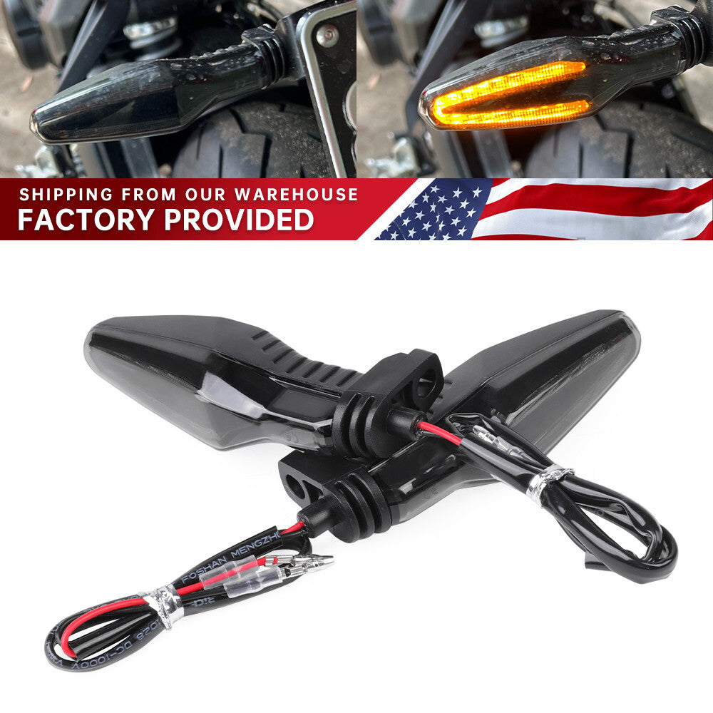 LED Turn Signal Lights for DUCATI Scrambler 800 lcon/Full Throttle 400 Sixty2 Q