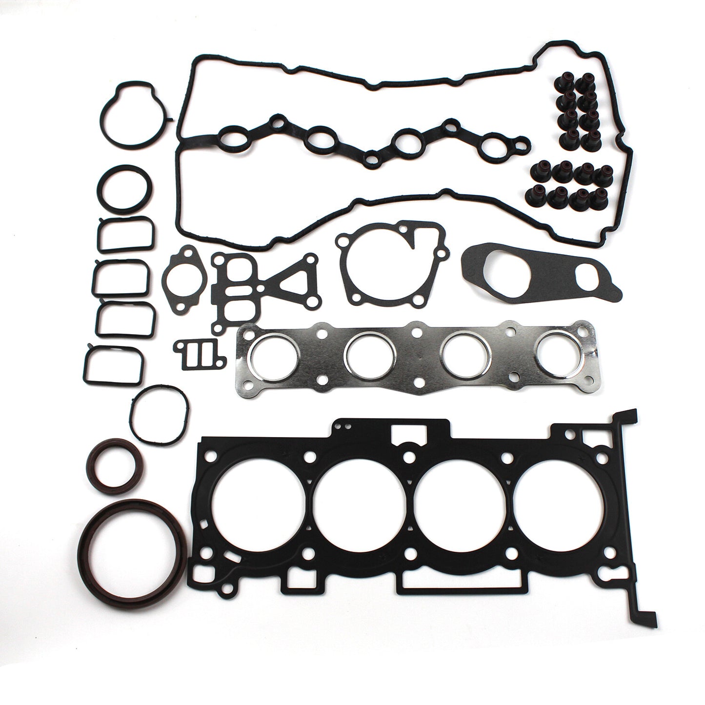 G4KE 2.4L Engine Rebuild Kit - Bearing Set Pistons Rings Head Bolts for Hyundai