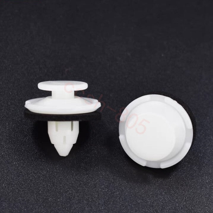 10 Pcs Car Tailgate Hatch-license Moulding Trim Piece Retainer Clips for Honda