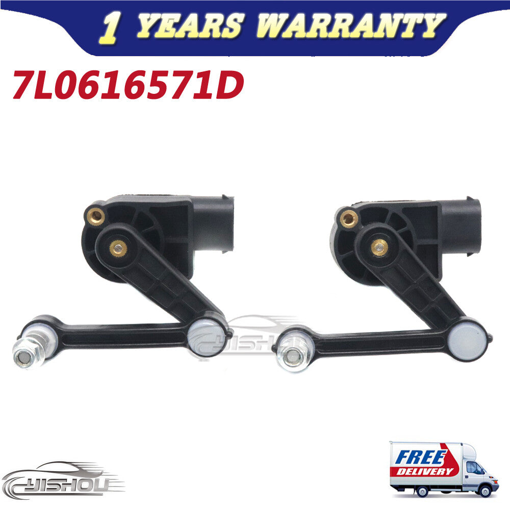 2PCS Rear LH+RH Headlight Level Sensor for Porsche for Cayenne for VW Touareg 7L0616571D