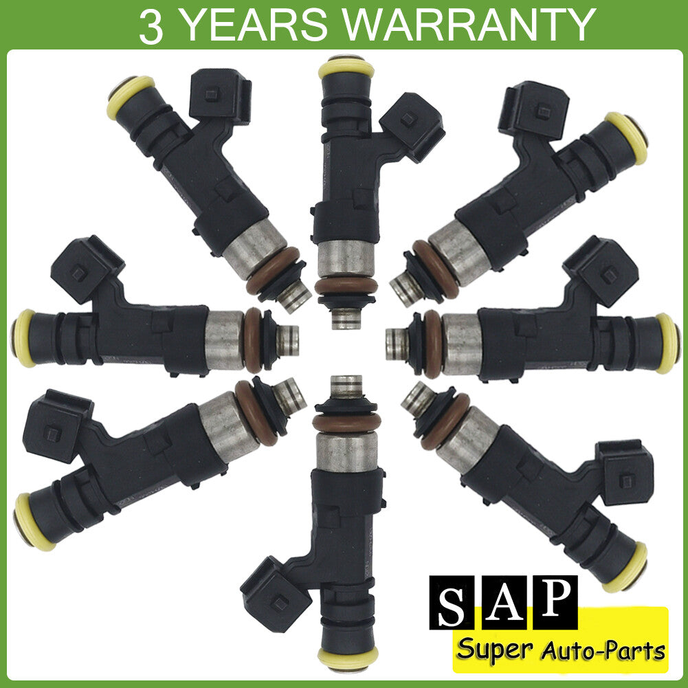 8x fuel injectors with 210lb 2200cc EV1 connector 0280158830 for Audi for Mazda for Dodge GM