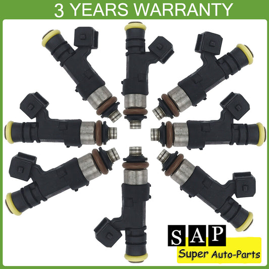 8x fuel injectors with 210lb 2200cc EV1 connector 0280158830 for Audi for Mazda for Dodge GM